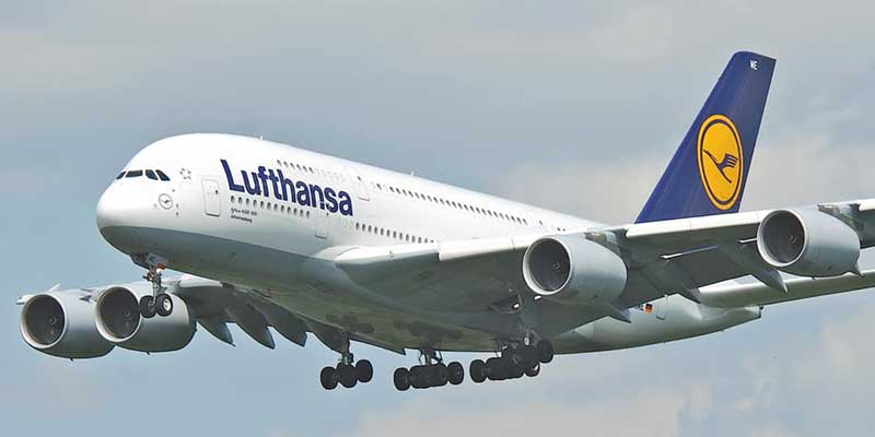 Lufthansa Airbus A380 Amenity Kit • Sammeldose • Version 2 • mit Inhalt • Neu 